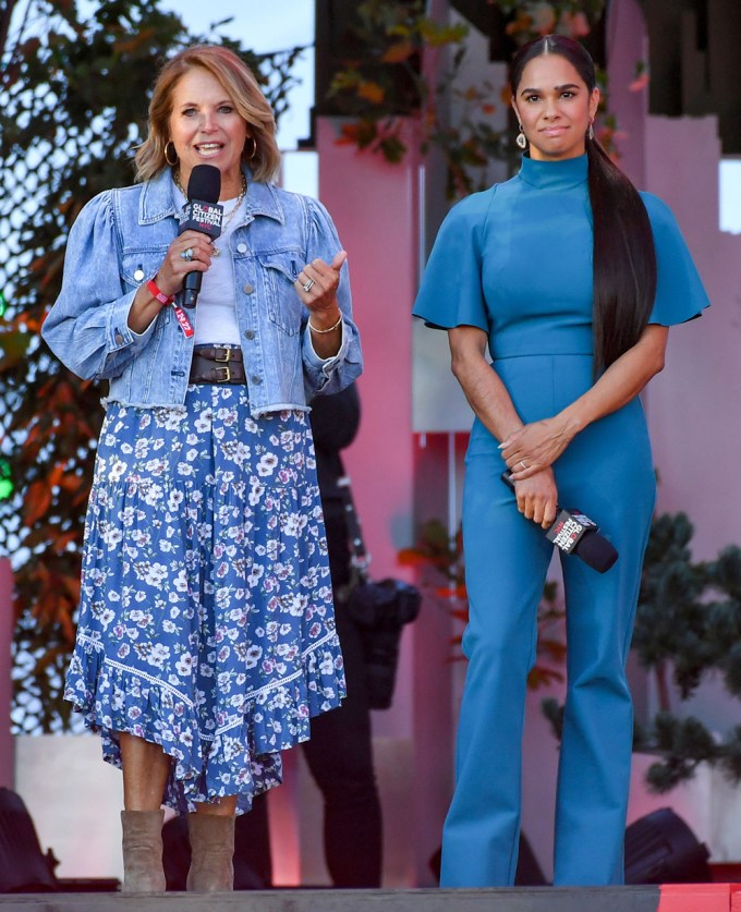 Katie Couric & Misty Copeland At Global Citizen Festival