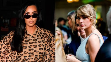 Kim Kardashian Reacts Taylor Swift Interview
