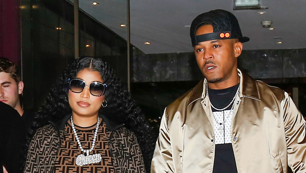 Nicki Minaj & Kenneth Petty’s Date Night In Paris: Hold Hands & Cuddle ...