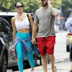 *EXCLUSIVE* Nikki Bella and Artem Chigvintsev grab their lunch to-go from Sweet Butter Kitchen