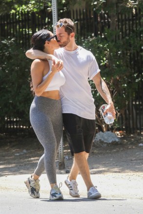 Studio City, CA  - Nikki Bella and Artem Chigvintsev seen on Saturday for a hike. They share a kiss at one point.  They also try some free samples of a healthy smoothie.Pictured: Nikki Bella, Artem ChigvintsevBACKGRID USA 17 AUGUST 2019 BYLINE MUST READ: Phamous / BACKGRIDUSA: +1 310 798 9111 / usasales@backgrid.comUK: +44 208 344 2007 / uksales@backgrid.com*UK Clients - Pictures Containing ChildrenPlease Pixelate Face Prior To Publication*