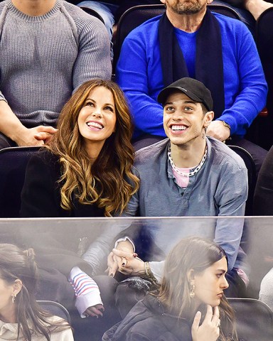 Kate Beckinsale and Pete Davidson
Celebrities attend New York Rangers game, New York, USA - 03 Mar 2019