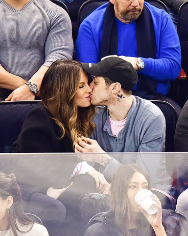 Kate Beckinsale and Pete Davidson
Celebrities attend New York Rangers game, New York, USA - 03 Mar 2019