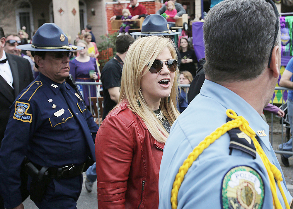 Grand Marshall of the Endymion Parade Us Singer Kelly Clarkson Walks to Her Float Before the Parade Rolls Through Orleans Avenue in New Orleans Louisiana Usa 09 February 2013 Mardi Gras Festivities Will Be Happening All Weekend Long Culminating with Fat Tuesday on 12 February 2013 United States New Orleans
Usa New Orleans Mardi Gras - Feb 2013