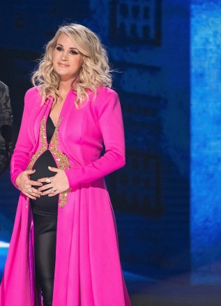 Carrie Underwood appears at the 52nd annual CMA Awards at Bridgestone Arena, in Nashville, Tenn
52nd Annual CMA Awards - Show, Nashville, USA - 14 Nov 2018