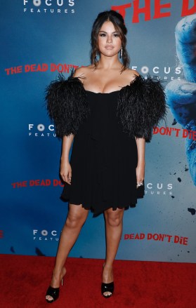 Selena Gomez
'The Dead Don't Die' film premiere, Arrivals, Museum of Modern Art, New York, USA - 10 Jun 2019
Wearing Celine Same Outfit as catwalk model *9899298bh