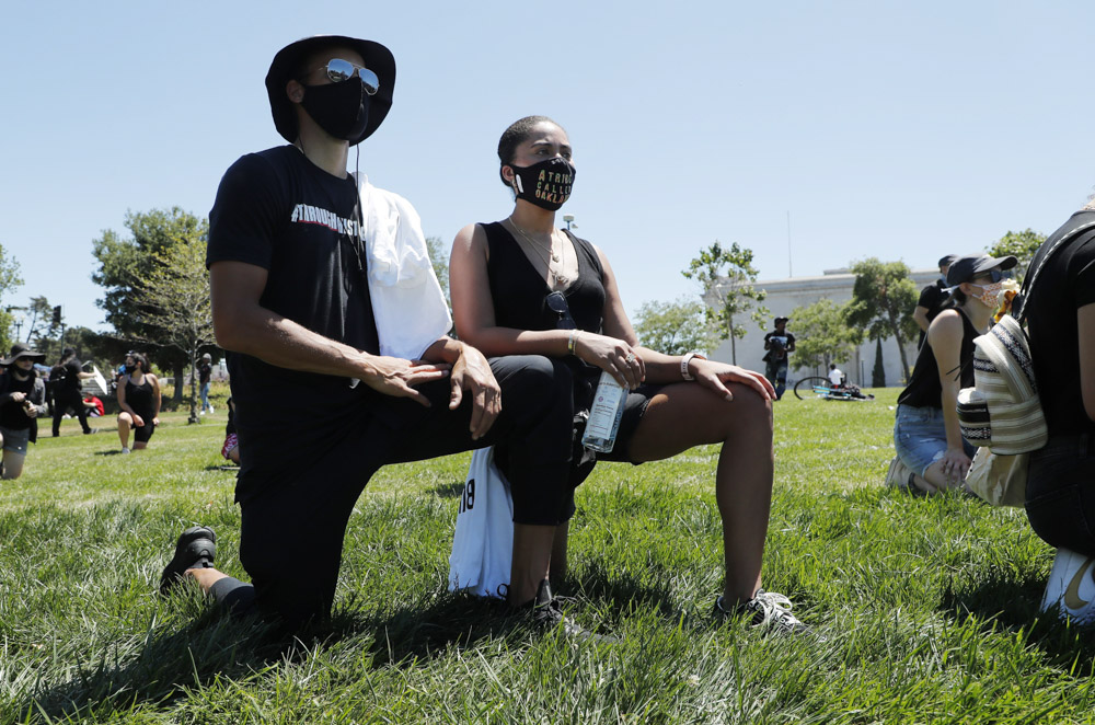 California protest in wake of George Floyd death in Minneapolis, Oakland, USA - 03 Jun 2020