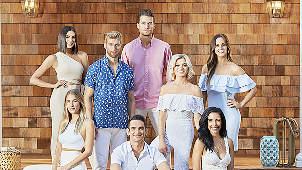 SUMMER HOUSE -- Season:3 -- Pictured: (l-r) Paige DeSorbo, Amanda Batula, Kyle Cooke, Carl Radke, Jordan Verroi, Lindsay Hubbard, Danielle Olivera, Hannah Berner -- (Photo by: Karolina Wojtasik/Bravo)