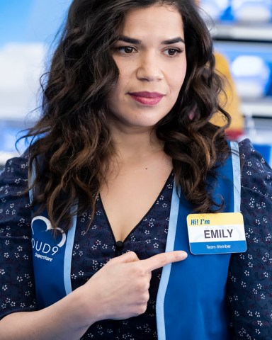 SUPERSTORE -- "Promo" -- Pictured: America Ferrera as Amy -- (Photo by: Justin Lubin/NBC)