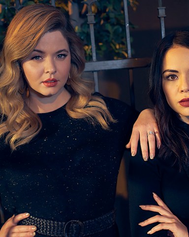 PRETTY LITTLE LIARS: THE PERFECTIONISTS - Freeform's "Pretty Little Liars: The Perfectionists" stars Sasha Pieterse as Alison and Janel Parrish as Mona. (Freeform/Kurt Iswarienko)