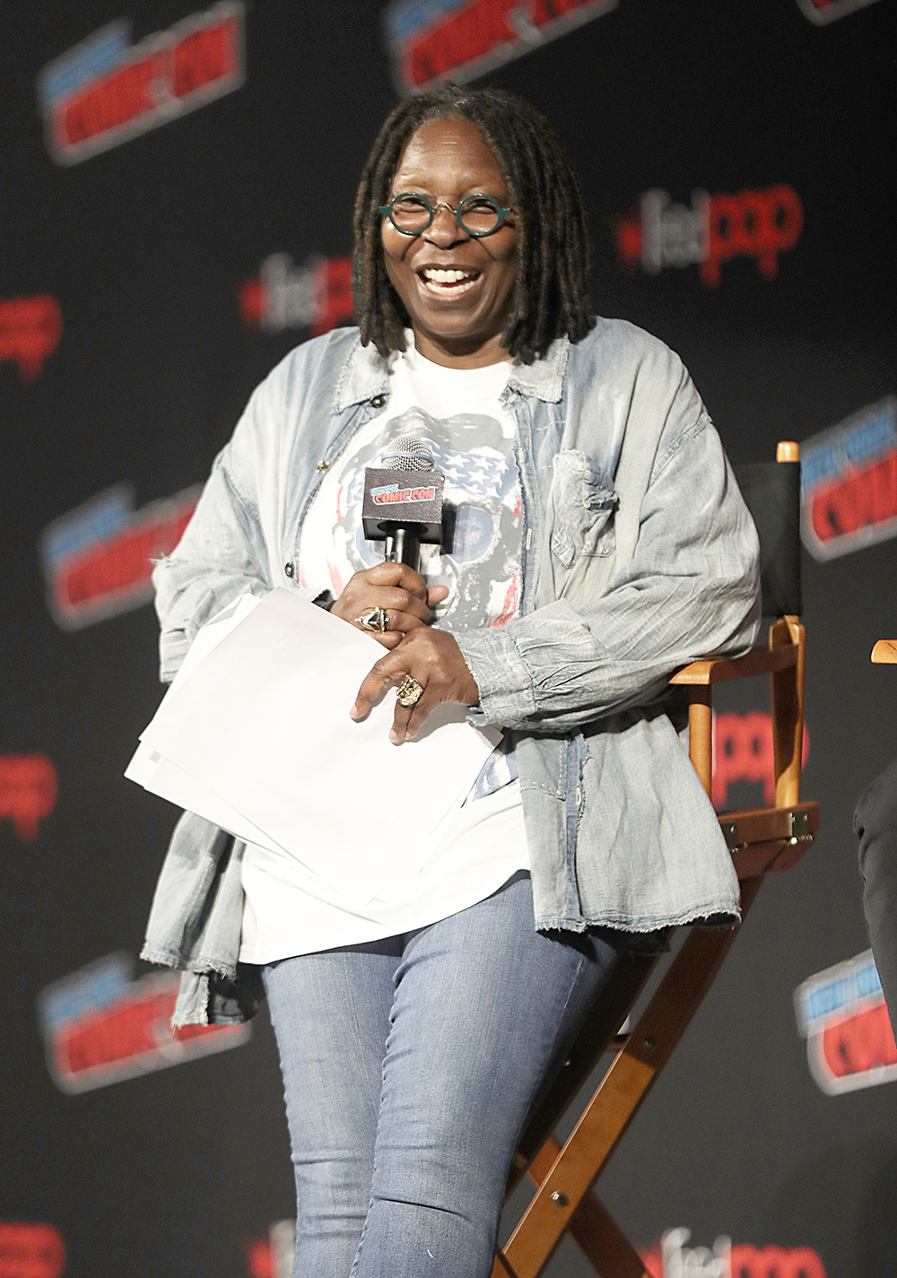 'Good Omens' TV show panel, New York Comic Con, USA - 06 Oct 2018