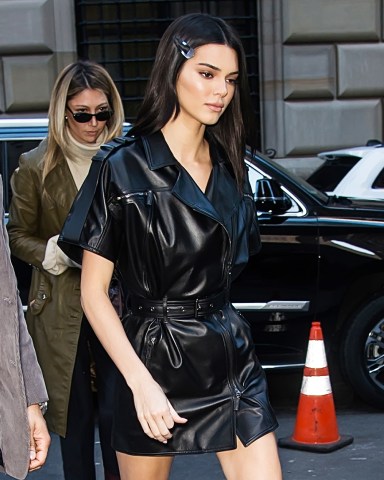 Celebrities are seen arriving to Longchamp Fall/Winter 2019 Fashion Show at 28 Liberty Street during New York Fashion Week.

Kendall Jenner wears - Dress ? Longchamp
Earrings ? Rachel Katz

Pictured: Kendall Jenner
Ref: SPL5062600 090219 NON-EXCLUSIVE
Picture by: Ouzounova/Splash / SplashNews.com

Splash News and Pictures
Los Angeles: 310-821-2666
New York: 212-619-2666
London: 0207 644 7656
Milan: 02 4399 8577
photodesk@splashnews.com

World Rights