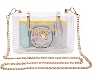 clear purse