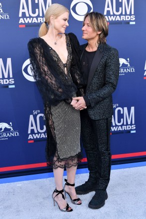 Nicole Kidman and Keith Urban54th Annual ACM Awards, Arrivals, Grand Garden Arena, Las Vegas, USA - 07 Apr 2019