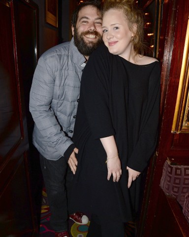 Simon Konecki and Adele
Lady Gaga in concert at Annabel's, London, Britain - 06 Dec 2013