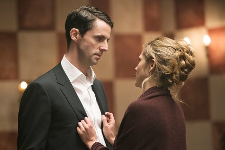 Teresa Palmer as Diana Bishop, Matthew Goode as Matthew Clairmont - A Discovery of Witches _ Season 1, Episode 4 - Photo Credit: Adrian Rogers/SundanceNow/Shudder/Bad Wolf