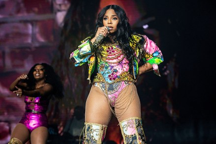 Ashanti performs at the 2018 Essence Festival at the Mercedes-Benz Superdome, in New Orleans
2018 Essence Festival - Day 3, New Orleans, USA - 8 Jul 2018