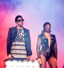 Beyonce and JAY Z performs during the On The Run tour at Mercedes-Benz Superdome on in New Orleans
Beyonce and Jay Z - On the Run Tour - , New Orleans, USA - 20 Jul 2014