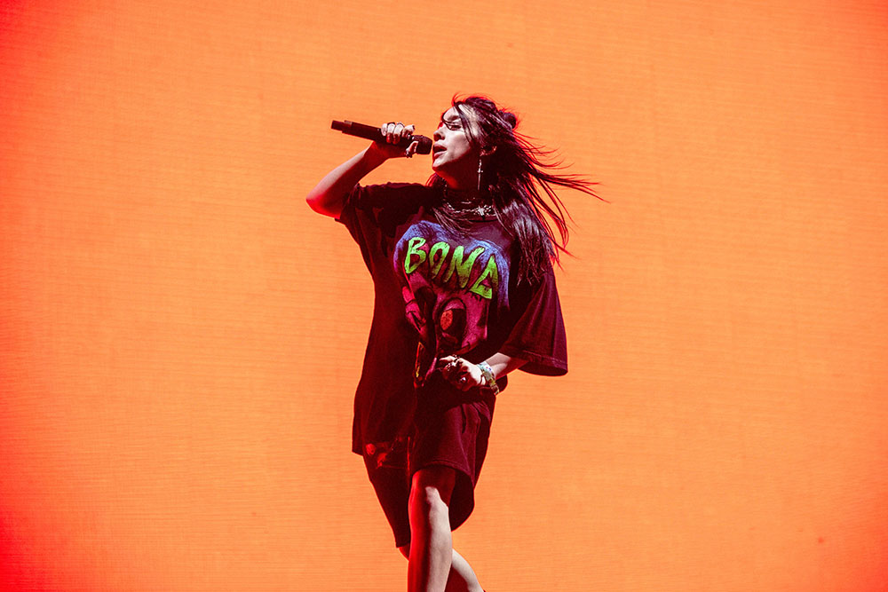 Billie Eilish performs at the Coachella Music & Arts Festival at the Empire Polo Club, in Indio, Calif
2019 Coachella Music And Arts Festival - Weekend 2 - Day 2, Indio, USA - 20 Apr 2019