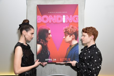Zoe Levin and Brendan Scannell
'Bonding' TV Show Screening, Arrivals, William Morris Endeavor, Los Angeles, USA - 22 Apr 2019