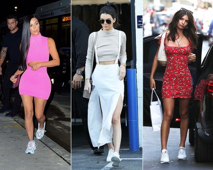 Celebs In Dresses & Sneakers: See The Fashion Trend – Hollywood Life