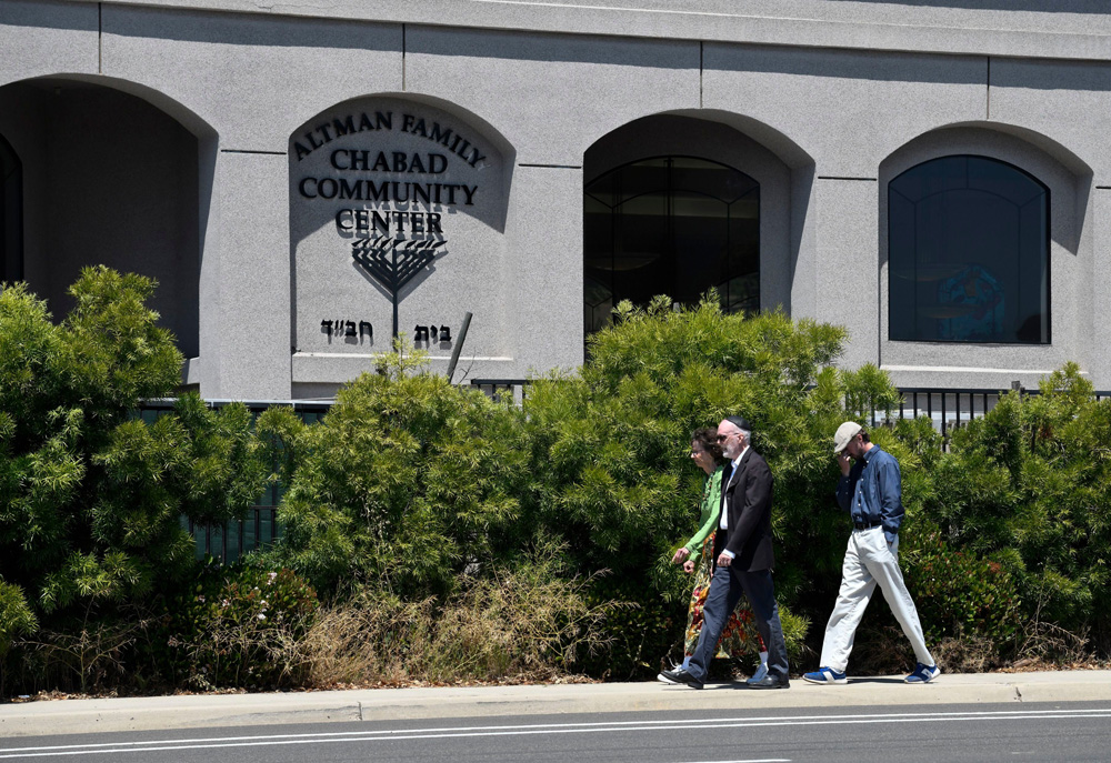 Synagogue Shooting-California, Poway, USA - 27 Apr 2019