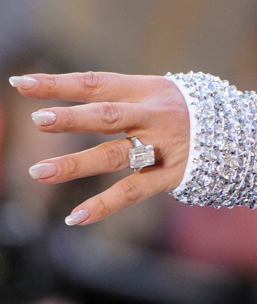 Jennifer Lopez, ring detail
'Today' TV show, New York, USA - 06 May 2019