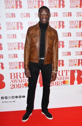 J Hus
The BRIT Awards nominations launch party, London, UK - 13 Jan 2018
Launch party announcing nominees for the 2018 BRIT Awards at ITV Studios, London