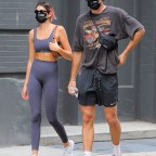 Kaia Gerber jacob Elordi séta haza Dogpound gym NYC