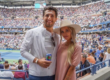 Jason Tartick and Kaitlyn Bristowe stop by the Heineken suite
US Open Tennis Championships, Day 13, USTA National Tennis Center, Flushing Meadows, New York, USA - 07 Sep 2019