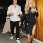 Kim Zolciak and her family leave 'The Nice Guy' lounge in Los Angeles after having dinner together