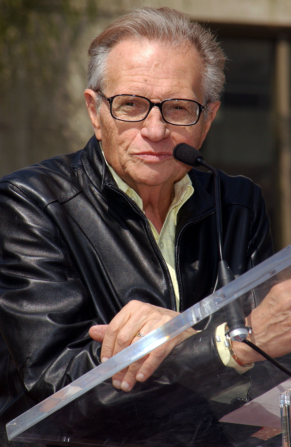 Larry King
ROD STEWART GETTING A STAR ON THE HOLLYWOOD WALK OF FAME, HOLLYWOOD, CALIFORNIA, AMERICA - 11 OCT 2005