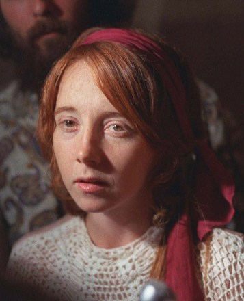 SQEAKY FROMME A 1970 photo of Lynette Fromme, known as Squeaky, a member of the Manson family, the group involved in the Sharon Tate murder. Fromme is shown here at a pre-trial hearing in Los Angeles
SQUEAKY FROMME, LOS ANGELES, USA
