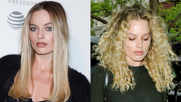 Margot Robbie's Curly Hair Makeover: Ditches Straight Blonde Hair –  Hollywood Life
