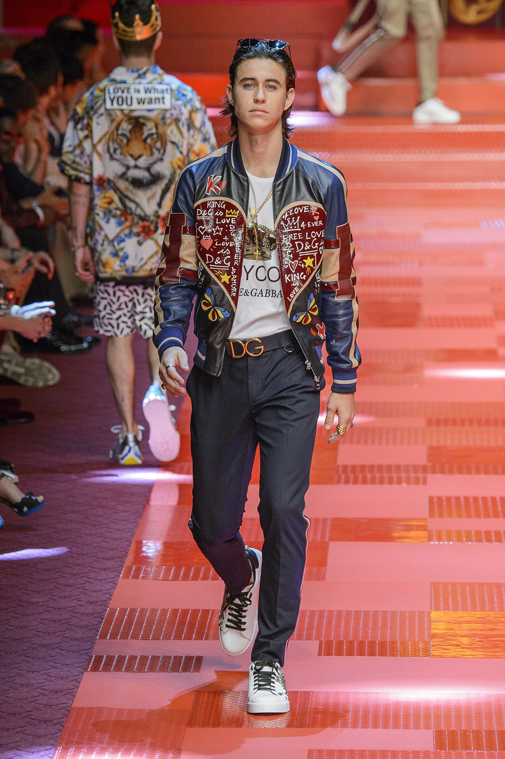 Dolce & Gabbana show, Runway, Milan Fashion Week Men's, Italy - 17 Jun 2017