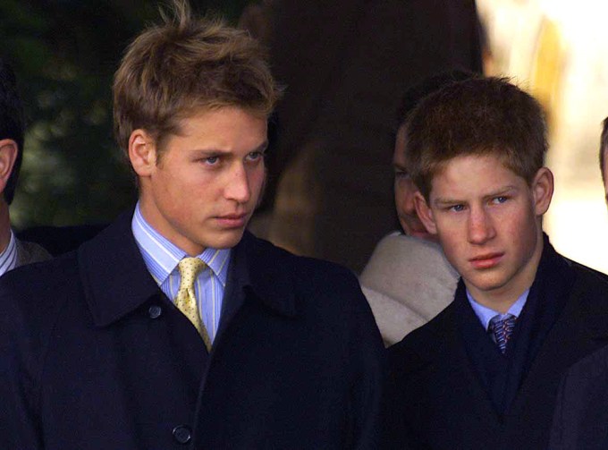 Prince William & Prince Harry In 2000