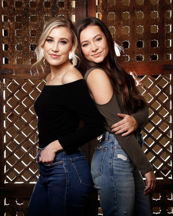 Lucie Silvas. Madison Marlow, left, and Taylor Dye, of the duo Maddie & Tae, pose in Nashville, Tenn
Music Maddie & Tae, Nashville, USA - 20 Mar 2019