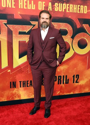 David Harbour
'Hellboy' special film screening, Arrivals, New York, USA - 09 Apr 2019