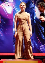 Scarlett Johansson
'Avengers: Endgame' Cast Handprint Ceremony, Los Angeles, USA - 23 Apr 2019