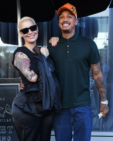 Amber Rose and Alexander Edwards
Amber Rose and Alexander Edwards out and about, Los Angeles, USA - 25 Sep 2019