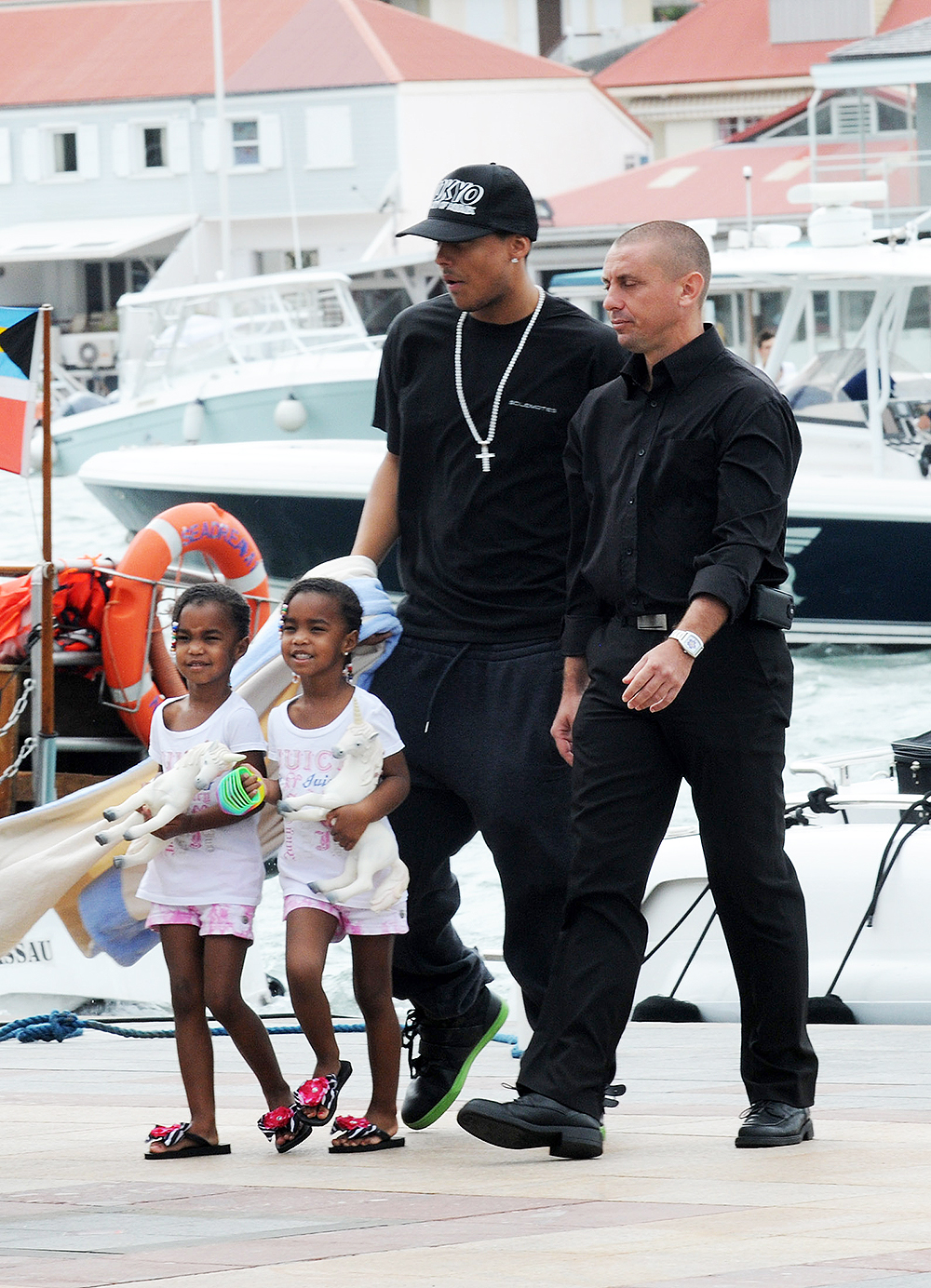 Kim Porter and her children arrive into Gustavia from their massive yacht to head to St Jean Beach. The Diddy family all posed and waved as they arrived into harbor on their dinghy boat. Kim was dressed in a very colorful Moo-Moo Dress. Kim Porter was with sons Quincy and Christian and her twin daughters Lila Star and Jessie James Combs.

Pictured: Kim Porter with children Quincy,Christian and twins Lila Star and Jessie James Combs.,Kim Porter with children Quincy
Christian
twins Lila Star
Jessie James Combs.
Ref: SPL237026 301210 NON-EXCLUSIVE
Picture by: SplashNews.com

Splash News and Pictures
Los Angeles: 310-821-2666
New York: 212-619-2666
London: 0207 644 7656
Milan: 02 4399 8577
photodesk@splashnews.com

World Rights