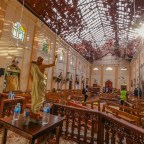 Church Blasts, Negombo, Sri Lanka - 21 Apr 2019