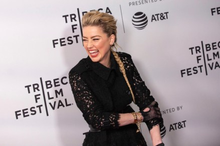 Amber Heard attends the screening for "Gully" during the 2019 Tribeca Film Festival at the SVA Theatre, in New York
2019 Tribeca Film Festival - "Gully" Screening, New York, USA - 27 Apr 2019