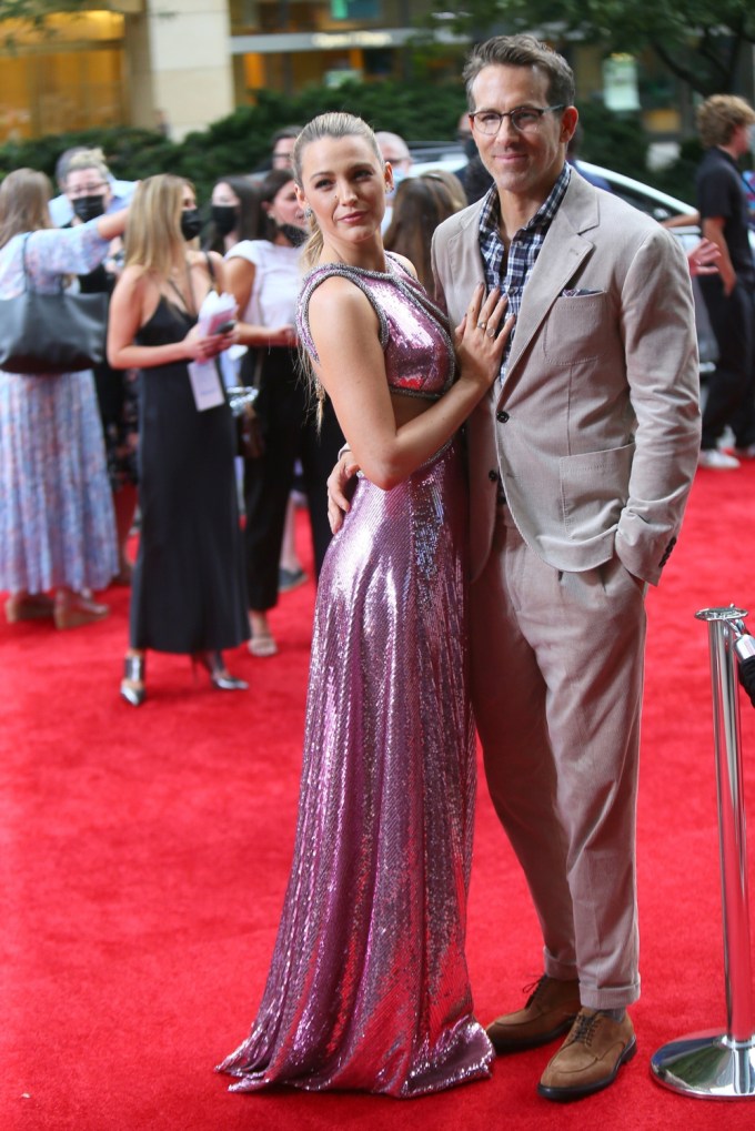Blake Lively and Ryan Reynolds arrive at the premiere of ‘Free Guy’