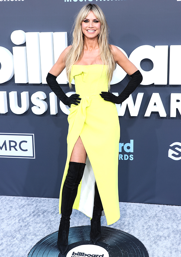 Heidi Klum At The 2022 Billboard Music Awards
