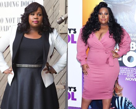 amber riley glee then and now ec shutterstock