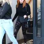 New hair, don't care! Ariel Winter shows off her brand new red hair at Nine Zero One salon
