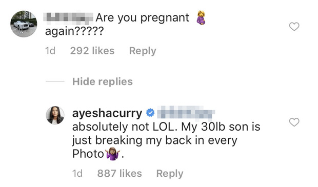 Ayesha Curry Pregnancy Rumors