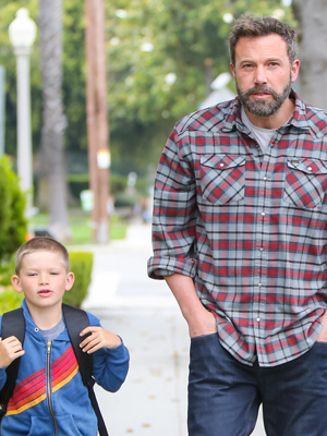 Ben Aflleck and son Samuel