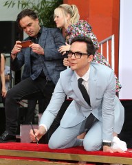 Johnny Galecki, Kaley Cuoco and Jim Parsons
'The Big Bang Theory' Cast Handprint Ceremony, TCL Chinese Theatre, Los Angeles, USA - 01 May 2019